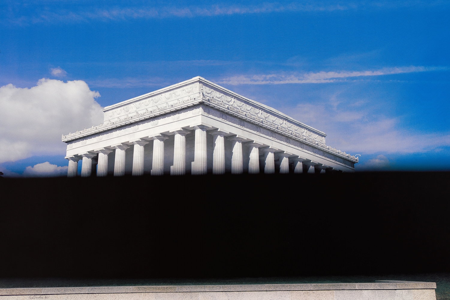 Lincoln Memorial, 2019
Silkscreen
40 x 60 inches
​Edition of 20