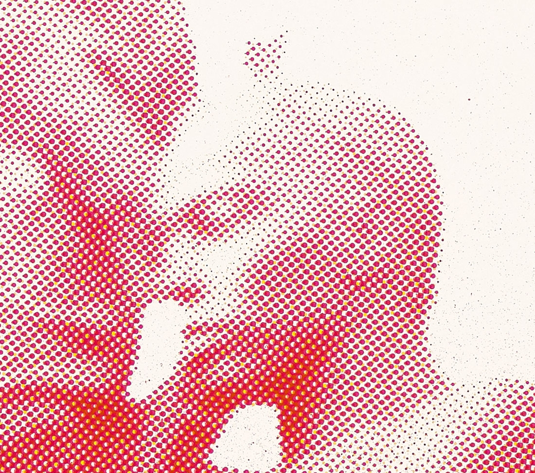 In Praise of Famous Men No More, 2019 (detail)
Silkscreen
40 x 60 inches
Edition of 20
