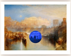 Jeff Koons Gazing Ball (Turner Ancient Rome), 2021